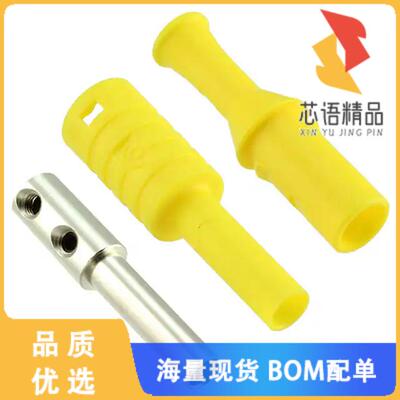 全新CT3134-4原装(CONN BANANA JACK SLDRLESS YELLO