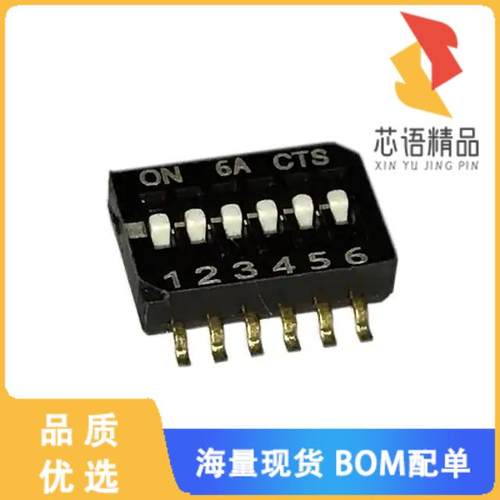 全新218-6LPS原装(SWITCH SLIDE DIP SPST 25MA 24V)正品