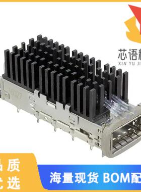 全新4-2170754-5原装(CONN QSFP28 CAGE W/HSINK R/A)正品