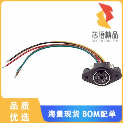 全新MD-50PL100原装(CONN RCPT FMALE MINI DIN 5P W