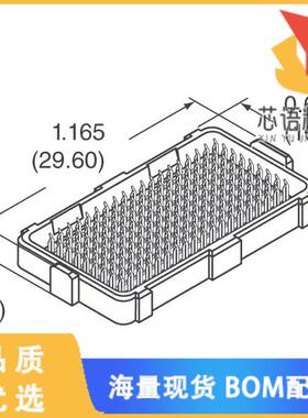 全新55724-101原装(CONN ARRAY RCPT 200POS SMD GOL