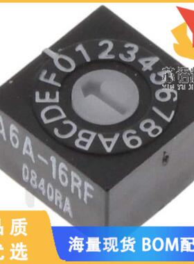全新A6A-16RF原装(SWITCH ROTARY DIP HEX 100MA 28V)正品