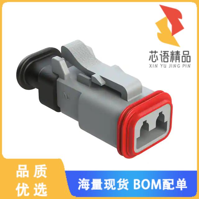 全新AT06-2S-SR01GRY原装(2-WAY PLUG FEMALE CONNEC