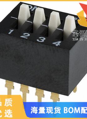全新CES-0402MC原装(SWITCH SLIDE DIP SPST 100MA 6