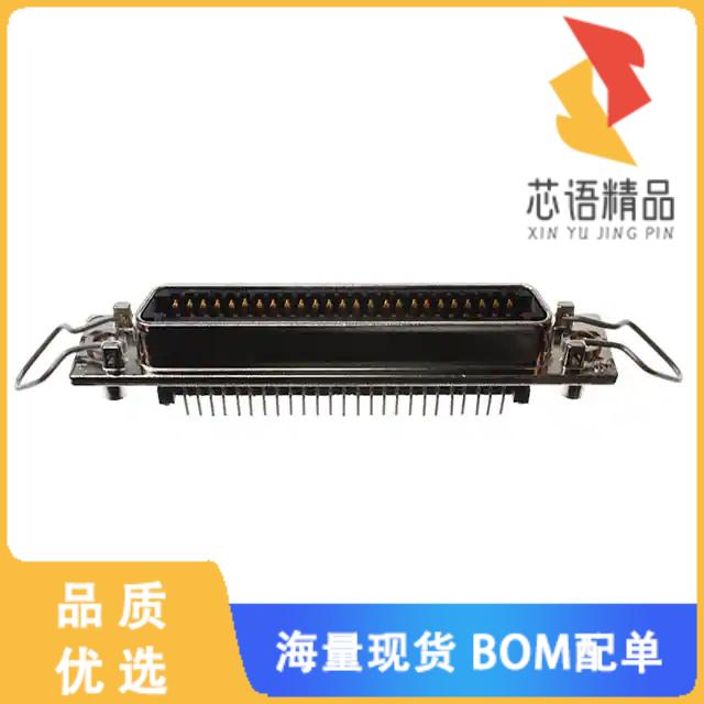 全新5554216-3原装(CONN SCSI RCPT 50POS PCB SOLDE