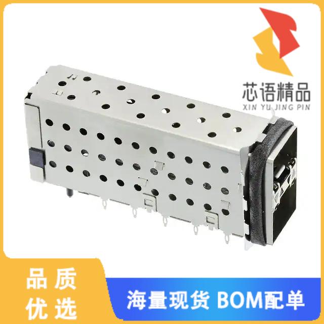 全新2007538-5原装(CONN SFP+ RCPT W/CAGE 2X1 40P