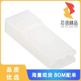 CONN RCPT HSG 全新1 1POS 0原装 0.25 NATUR 735075