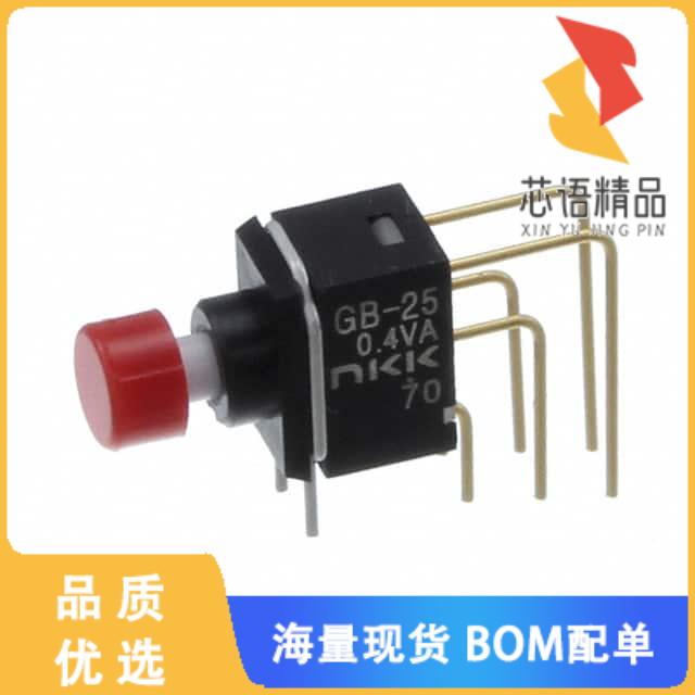 全新GB25AV-XC原装(SWITCH PUSH DPDT 0.4VA 28V)正品