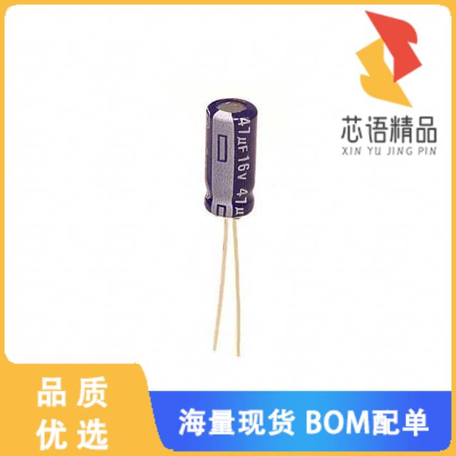 全新ECA-1CM470原装(CAP ALUM 47UF 20% 16V RADIAL)正品