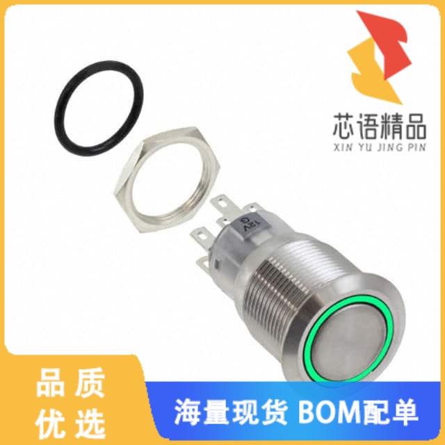 全新PV4F2B0SS-3R4原装(SWITCH PUSHBUTTON SPDT 2A