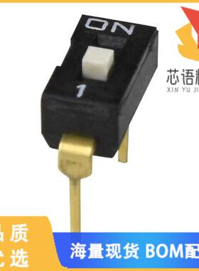 全新DS04-254-2L-01BK原装(DIP SWITCH, SPST, 2.54