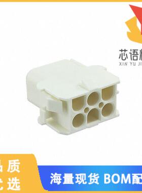 全新1586860-1原装(CONN CAP 6POS UNIV-M-N-L NATUR
