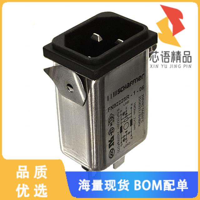 全新FN9222SR-1-06原装(PWR ENT RCPT IEC320-C14 PA