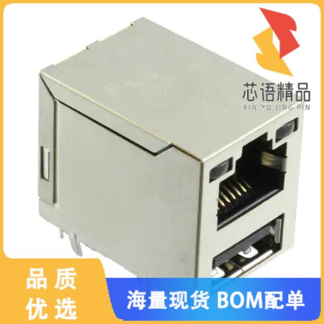 全新4-1775855-1原装(CONN MOD JACK 8P8C R/A SHIEL