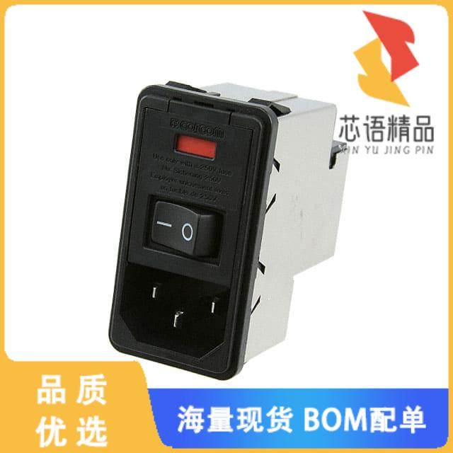 全新5-6609107-8原装(PWR ENT MOD RCPT IEC320-C14