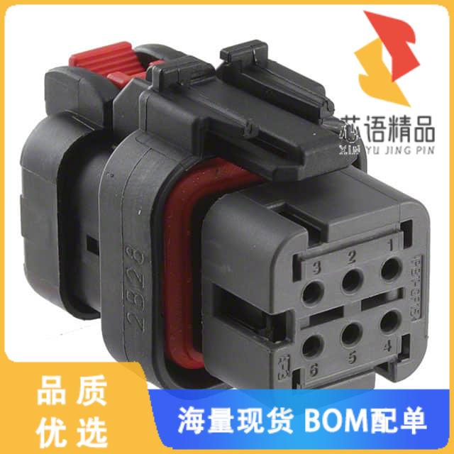 全新776433-2原装(CONN PLUG ASSY 6POS 14-18AWG GR