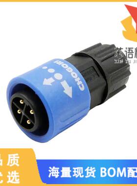 全新23004131-02原装(CONN PLUG MALE 4POS SOLDER C