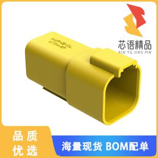 全新AT04-6P-YEL原装(6-WAY RECEPTACLE, MALE CONNE