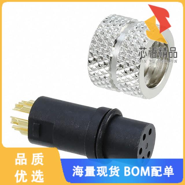 全新854-005-203RLS4原装(CONN PLUG FMALE 5P GOLD