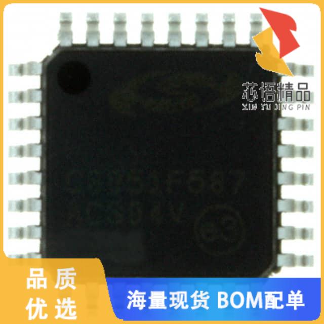 全新C8051F587-IQ原装(IC MCU 8BIT 96KB FLASH 32LQ