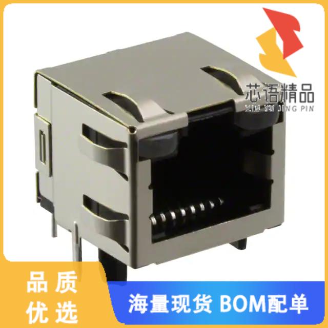 全新2-406549-8原装(CONN MOD JACK 8P8C R/A SHIELD