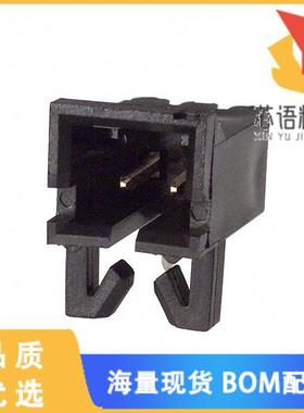 全新5-103673-1原装(CONN HEADER R/A 2POS 2.54MM)正品
