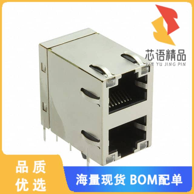 全新G23-21YR-112原装(CONN JACK 2PORT 10G BASE-T