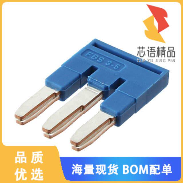 全新3036880原装(JUMPER TERM BLK 3POS FLAT PIN)正品