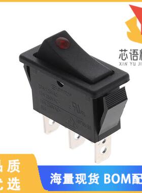 全新R4BBLKBLKREDEF4原装(SWITCH ROCKER SPST 20A 1