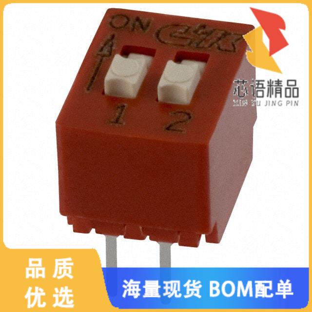 全新BD02原装(SWITCH SLIDE DIP SPST 100MA 5V)正品