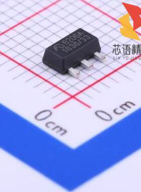 全新ME6206A33PG原装(Vin=6V Vout=3.3V 300mA 50dB@