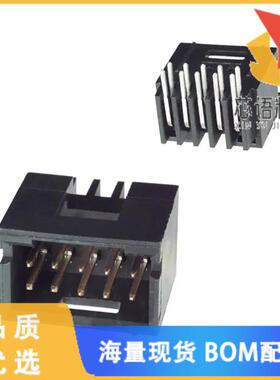 全新5-103166-3原装(CONN HEADER R/A 10POS 2.54MM)正品