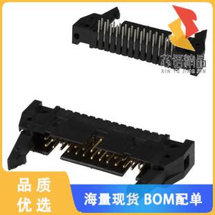 全新5102322-6原装(CONN HEADER R/A 26POS 2.54MM)正品