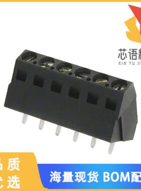 全新1546074-6原装(TERM B 6POS 35DEG 5.08MM PCB)正品