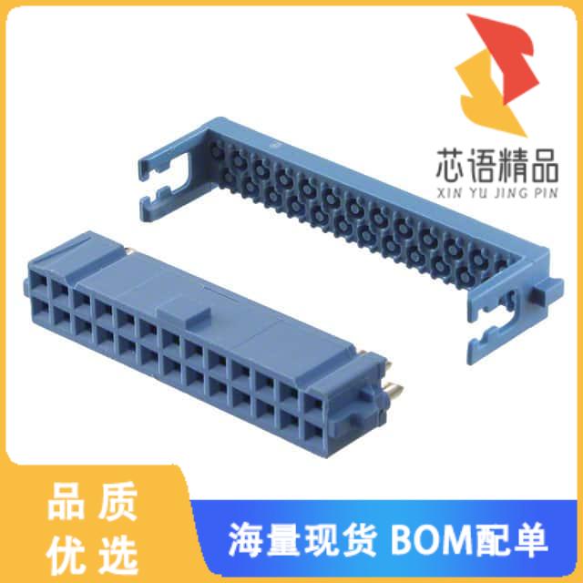 全新1437021-5原装(CONN RCPT 26P IDC 28-30AWG GOL