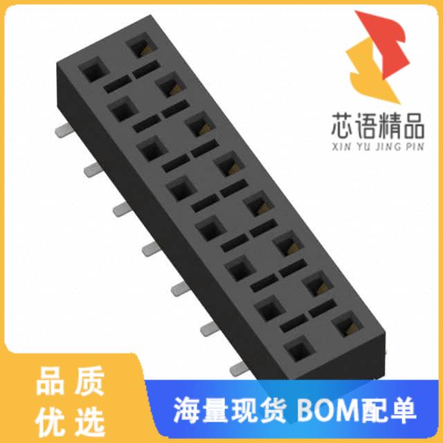 全新HLE-108-02-L-DV-BE原装(CONN RCPT 16POS 0.1 G