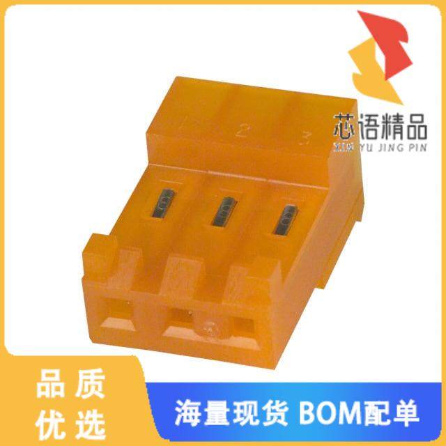 全新3-643817-3原装(CONN RCPT 3POS IDC 18AWG TIN)正品