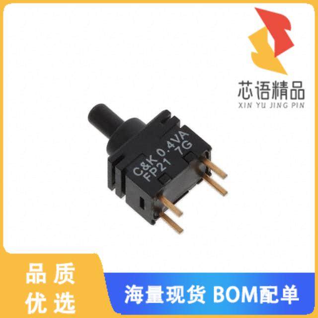 全新FP21SPC1B1TP00原装(SWITCH PUSH DPST-NO 0.4VA