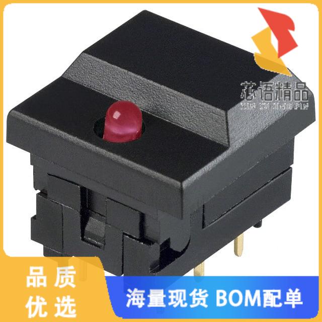 全新5511MBLKRED原装(SWITCH PUSH SPDT 0.03A 12V)正品
