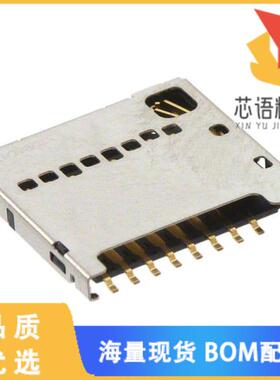 全新1040310811原装(CONN  SD CARD PUSH-PULL R/A)正品