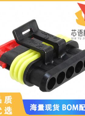 全新282089-1原装(CONN PLUG 5POS 1.5 SERIES BLACK)正品