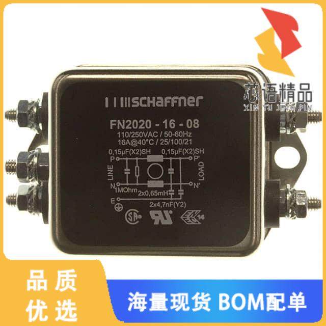 全新FN2020-16-08原装(LINE FILTER 250VAC 16A CHAS