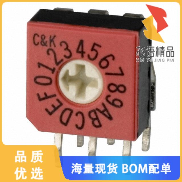 全新CD16RM0AB原装(SWITCH ROTARY DIP HEX 0.40VA 2