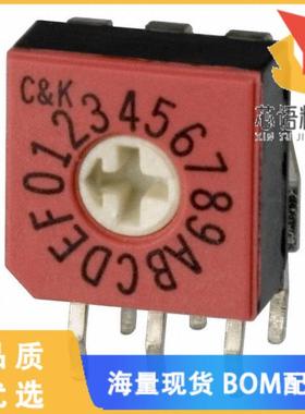 全新CD16RM0AB原装(SWITCH ROTARY DIP HEX 0.40VA 2