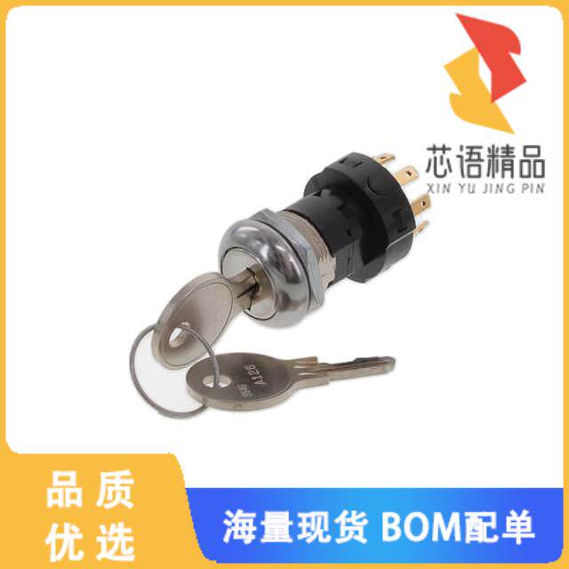 全新H200AA2F205NB原装(SWITCH KEYLK 3POS DP3T 0.4