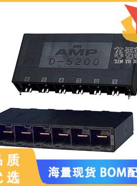 全新1-179960-2原装(CONN HEADER VERT 6POS 10.16MM)正品