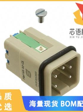 全新09200042633原装(INSERT MALE 4POS+1GND PUSH I