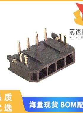 全新0436500403原装(CONN HEADER R/A 4POS 3MM)正品