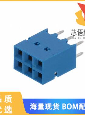 全新87606-303LF原装(CONN RCPT 6POS 0.1 GOLD PCB)正品