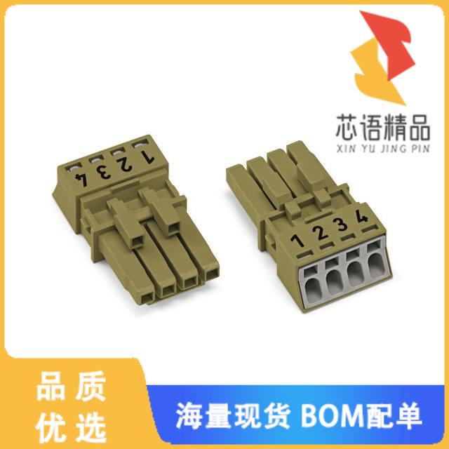 全新890-264原装(SOCKET 4-POLE, LIGHT GREEN)正品